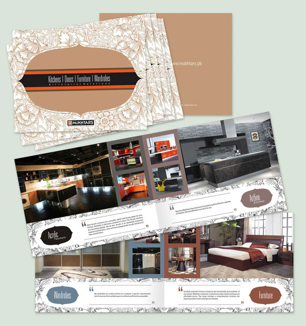 thiết kế brochure công ty thiết kế nội thất